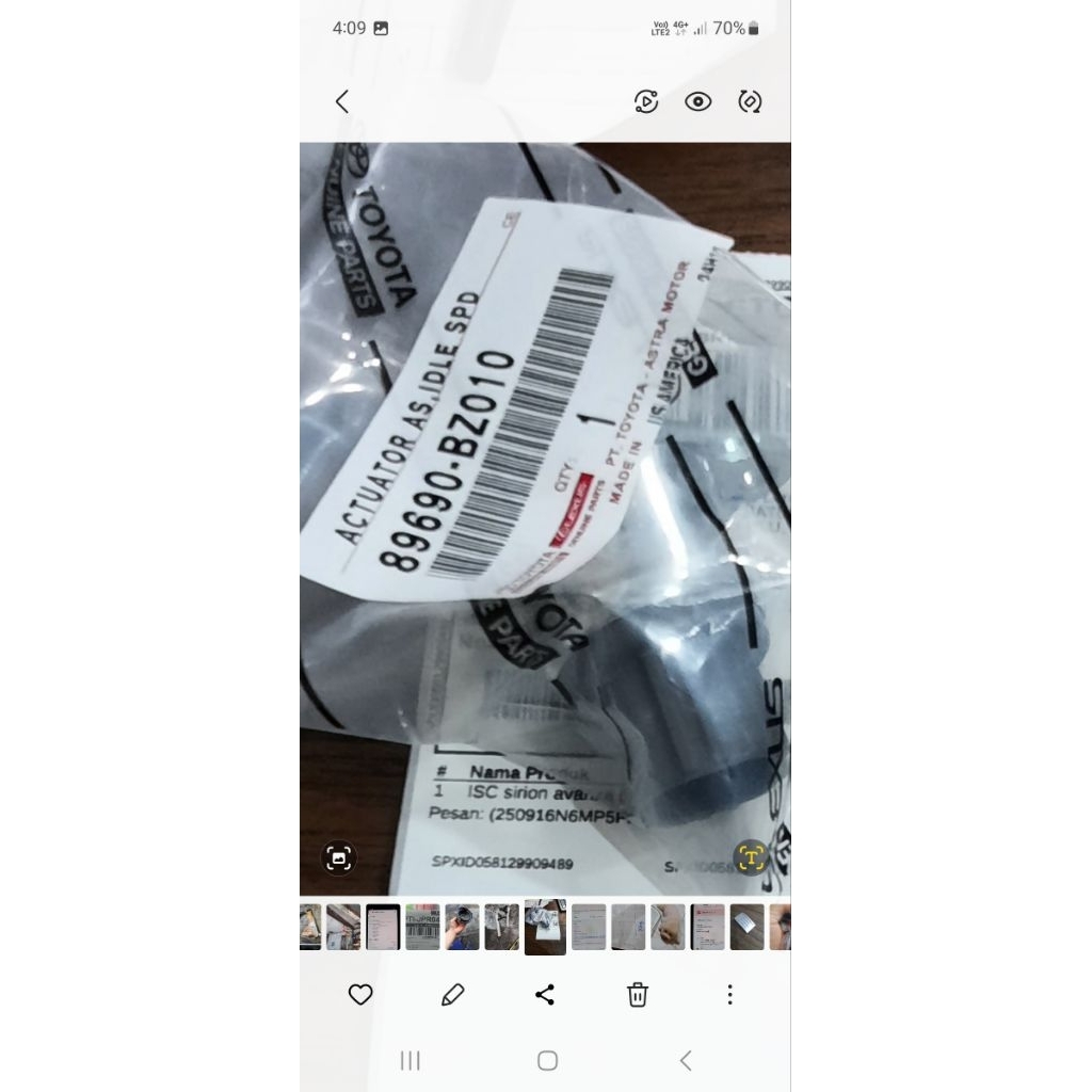 ISC sirion avanza grandmax ayla