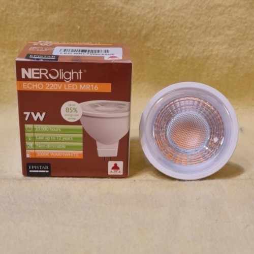 NERO Lampu MR16 220V Lampu cucuk fitting mr16