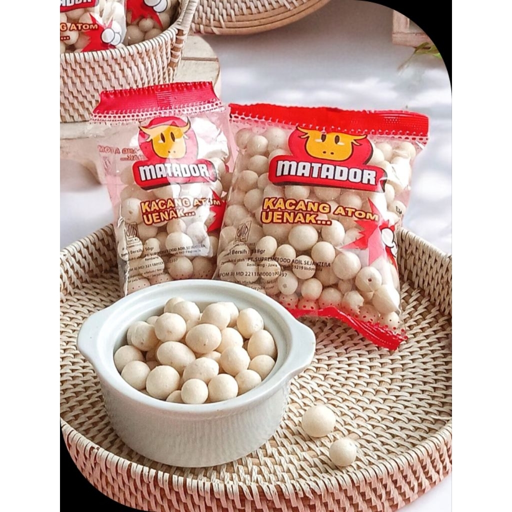 3pack kacang atom matador