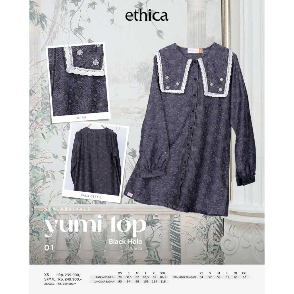 TUNIK YUMI TOP 01 ETHICA / TUNIK ETHICA TERBARU