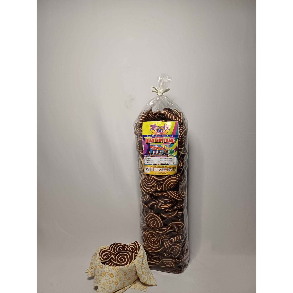Kuping gajah coklat 1.5kg