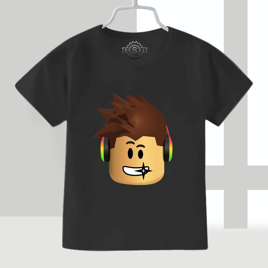 Baju Kaos Roblox Anak Laki-laki Perempuan 1-9 tahun