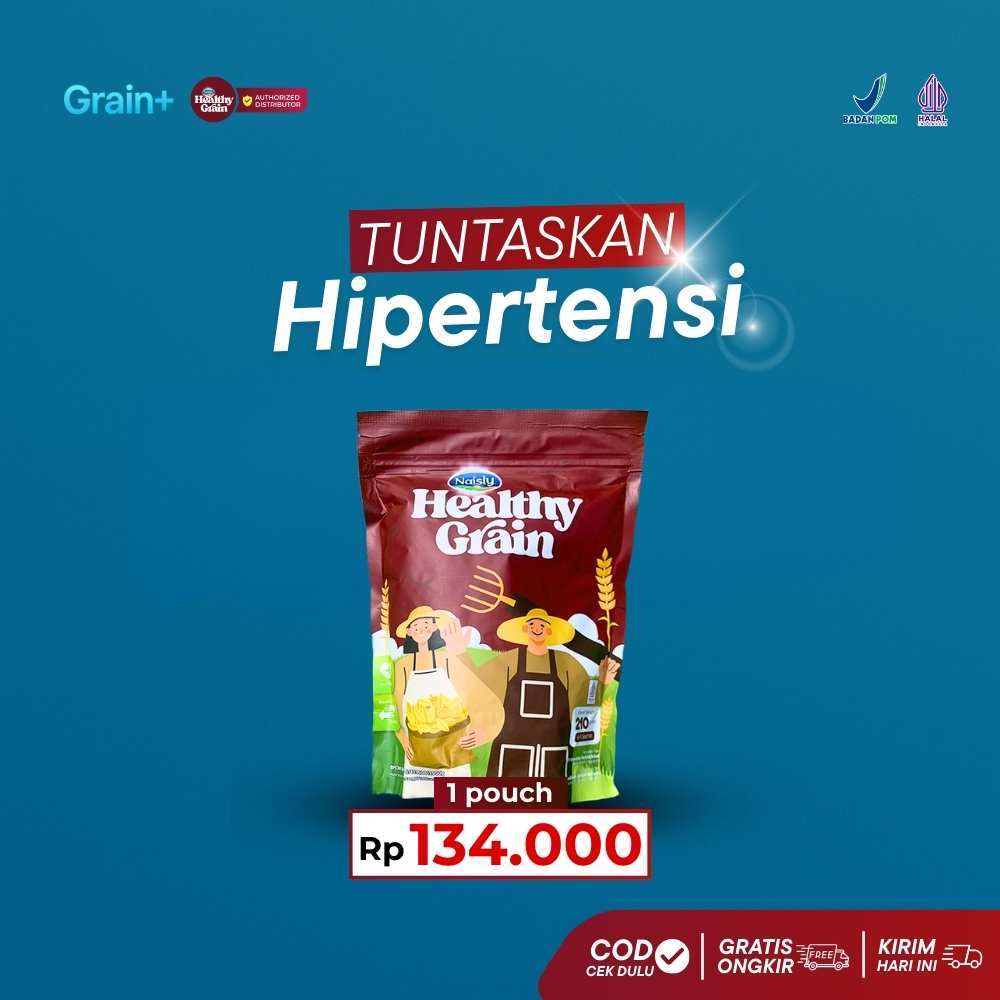 

Healthy Grain Oat Multigrain Untuk Hipertensi Kaya Serat Protein 1 Pouch