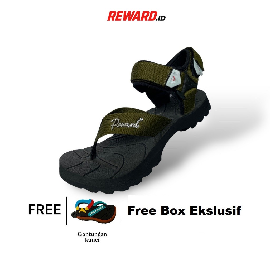 Sandal Gunung Jepit Premium pria wanita outsole Hitam