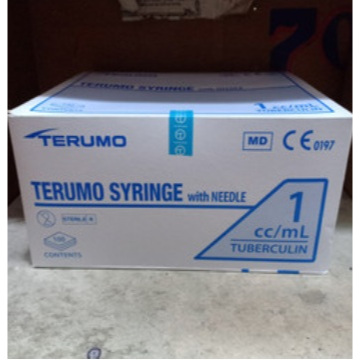 Spuit Terumo 1cc with Needle Tuberculin