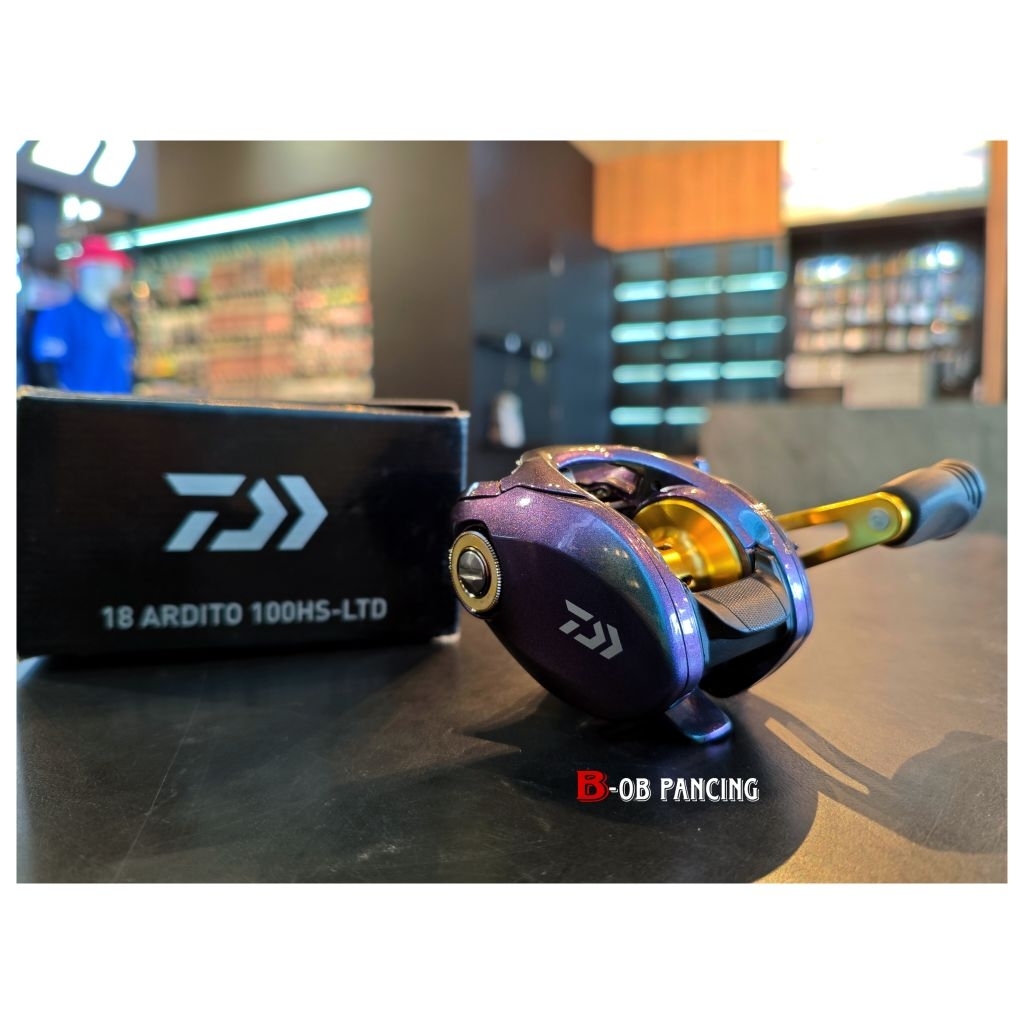 Reel BC Bait Casting Daiwa Ardito 100HS LTD th 2018 Handle Kanan