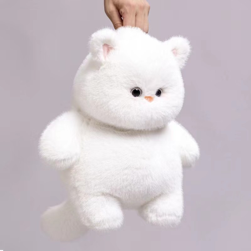 Hadiah anak perempuan Boneka kucing putih lucu boneka kucing cute kado untuk anak perempuan