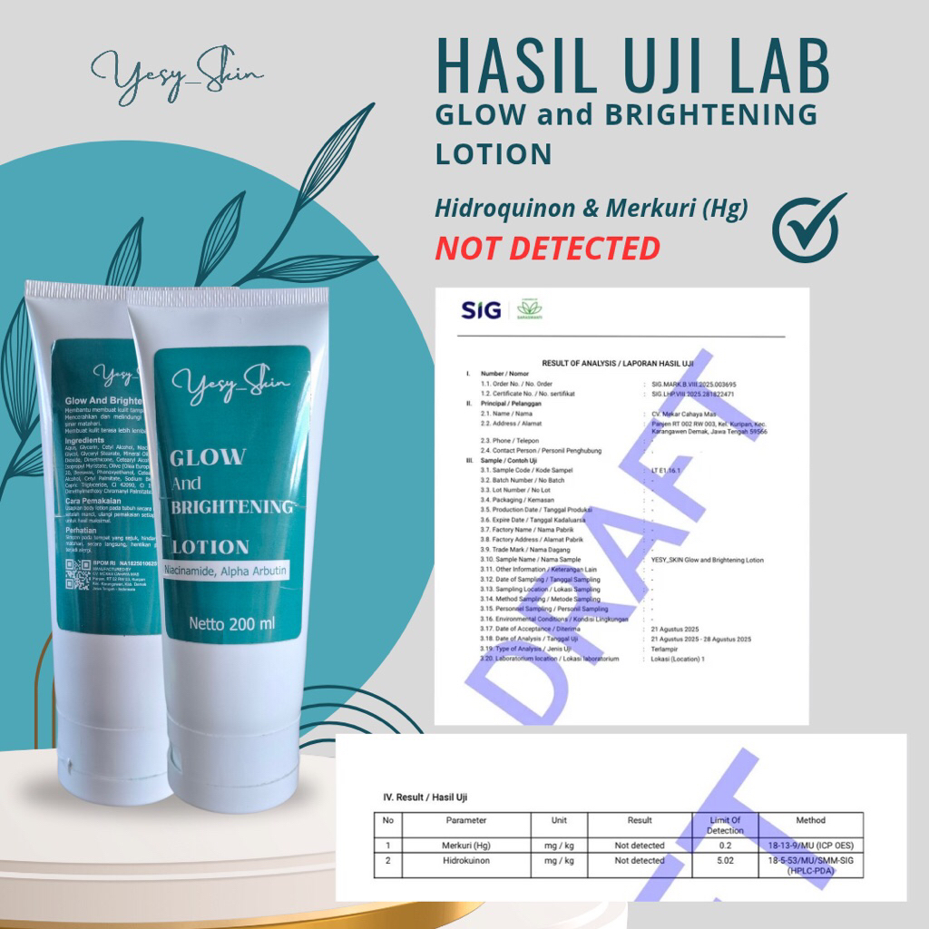 Yesy_skin Body Lotion With Niacinamide & Alpha arbutin
