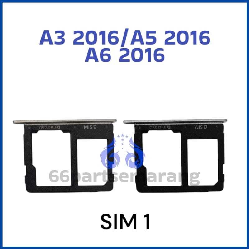 Simtray Simlock Tempat Sim Samsung A3 2016 / A5 2016  / A7 2016  Copotan Cabutan