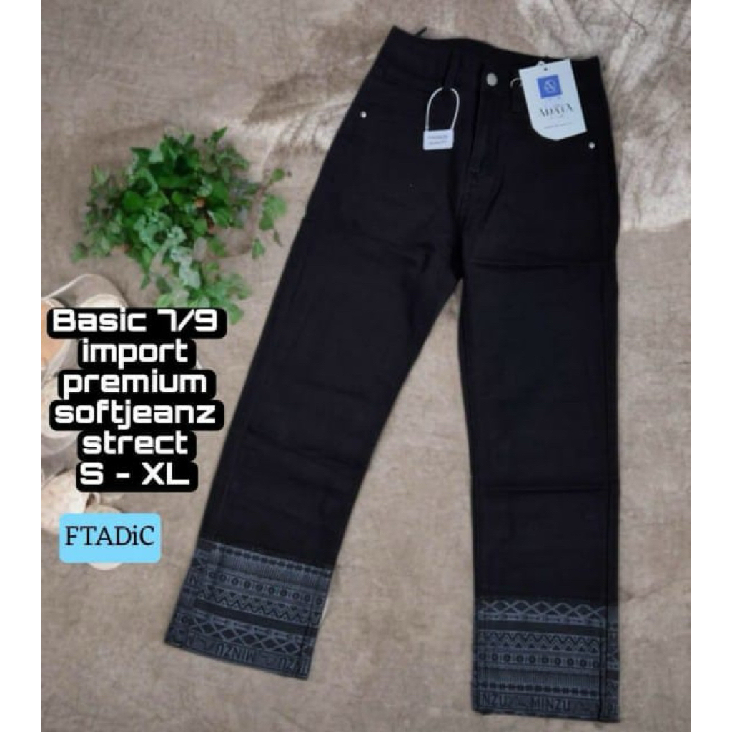 ARB26 - ADT - Celana Jeans Stik Balik Tribal