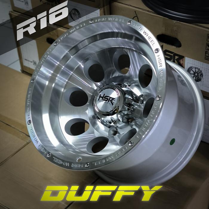 Velg HSR R15 HSR Duffy untuk Hilux Strada Ford dll ring 15 6x139,7