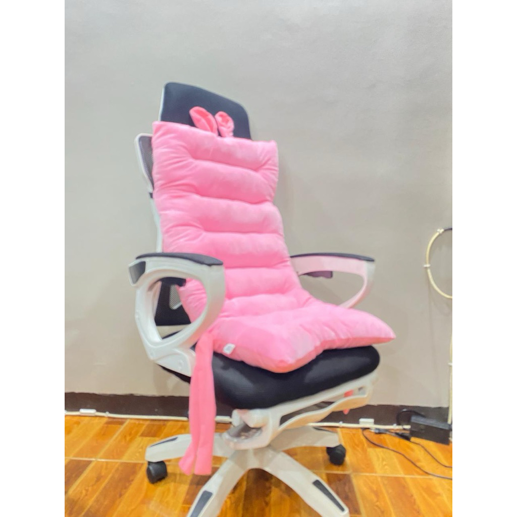 Bantal Duduk & Sandaran Kursi Kantor Karakter Bunny Lucu – Empuk & Nyaman
