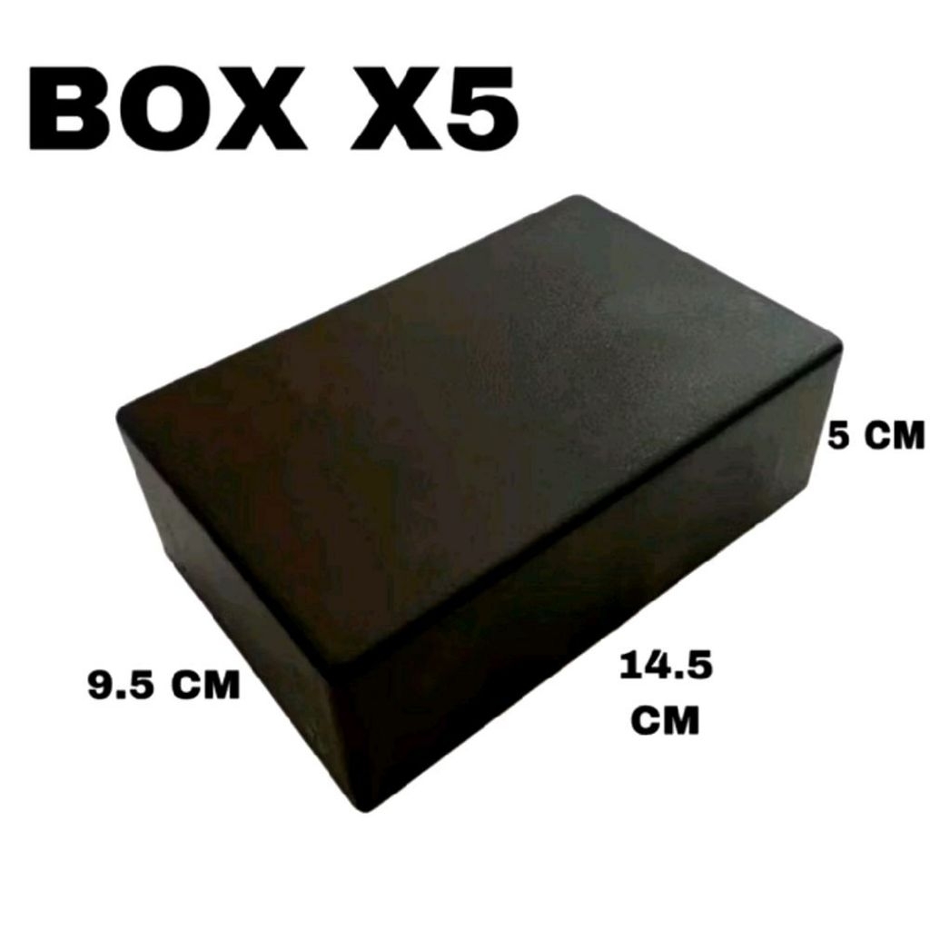 box kotak plastik hitam X5 box KX-5