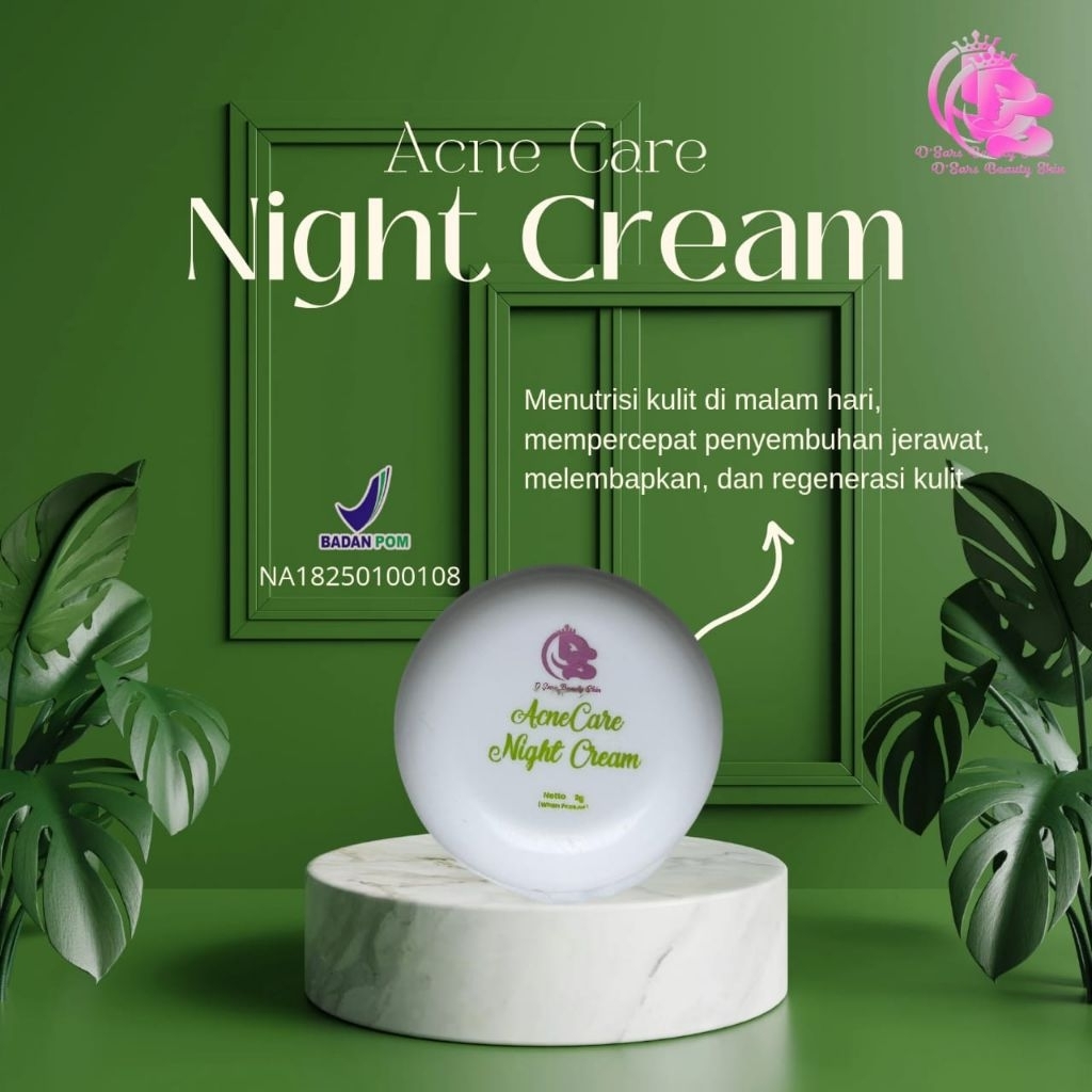 Night Cream D'sars Acne Series D'sars Beauty Skin