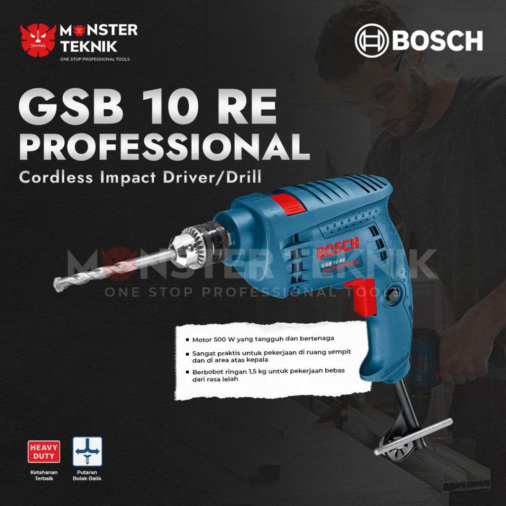 Bosch GSB 10 RE Bor Listrik Tangan Impact Drill GSB10RE