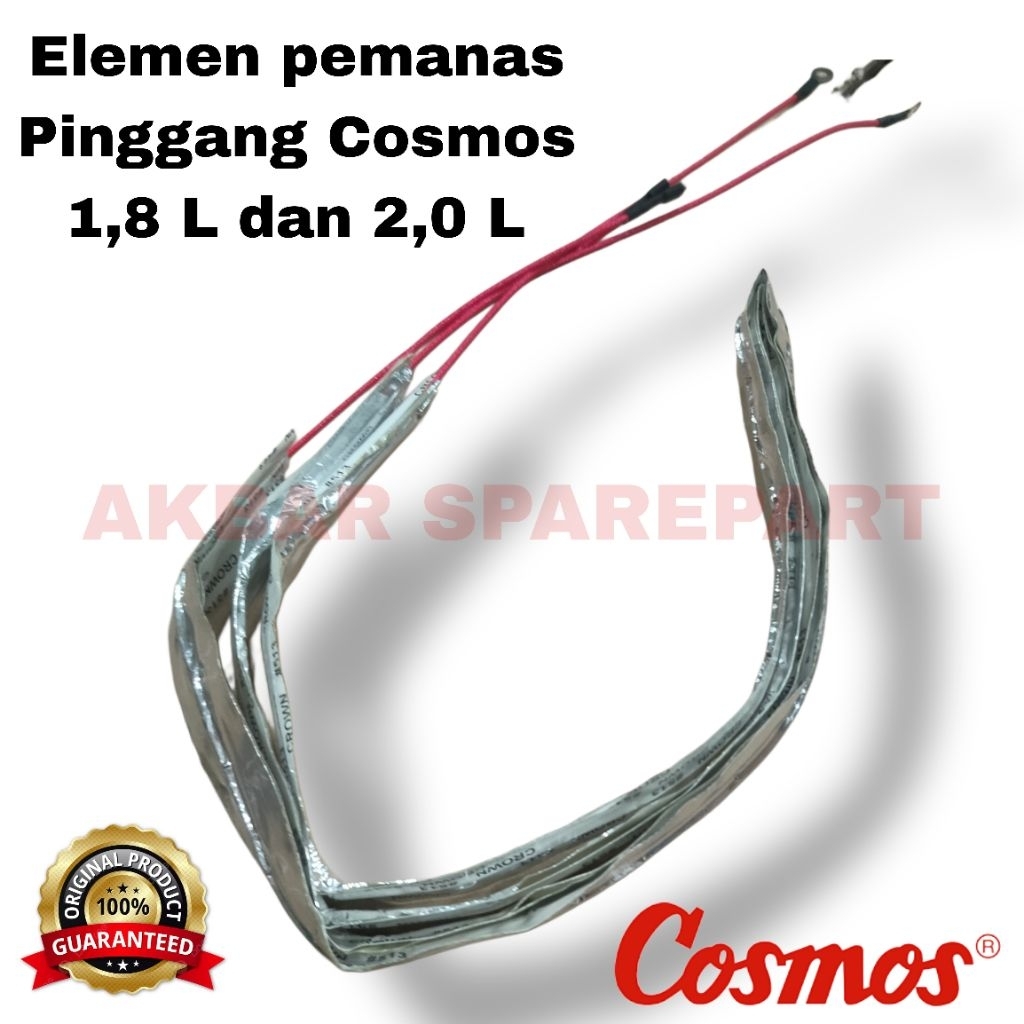 Elemen pemanas Pinggang Rice cooker Cosmos Original 1,8 L dan 2,0 L