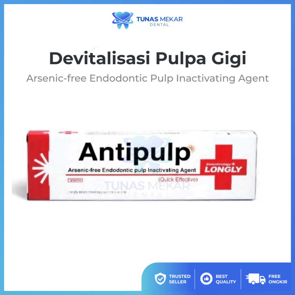 Dental Devit Devitalisasi Non Arsenic Free Arsen Pulpa Gigi