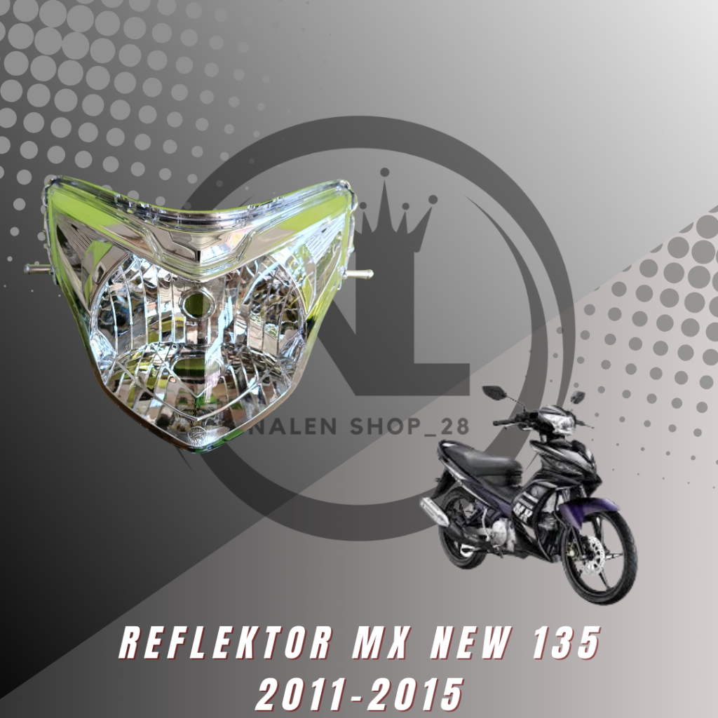 Reflektor/Lampu Depan Motor Yamaha Jupiter MX 135 New 2011-2015