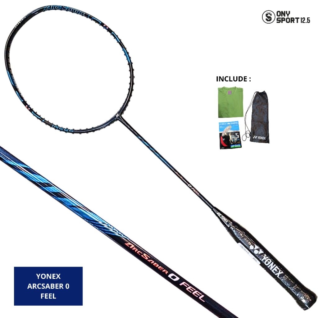 RAKET BADMINTON YONEX ARCSABER 0 FEEL 100%ORI