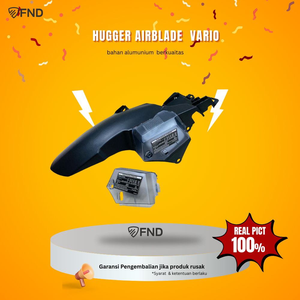 HUGGER AIRBLADE COVER AIRBLADE TAMENG AIRBLADE HUGGER AIR BLADE VARIO 125/150 SPAKBOR KOLONG VARIO