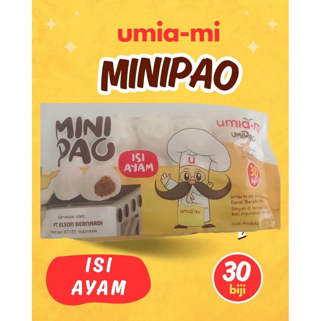 

Umiami Mini Pao Isi Ayam 30 pcs / 465 gr
