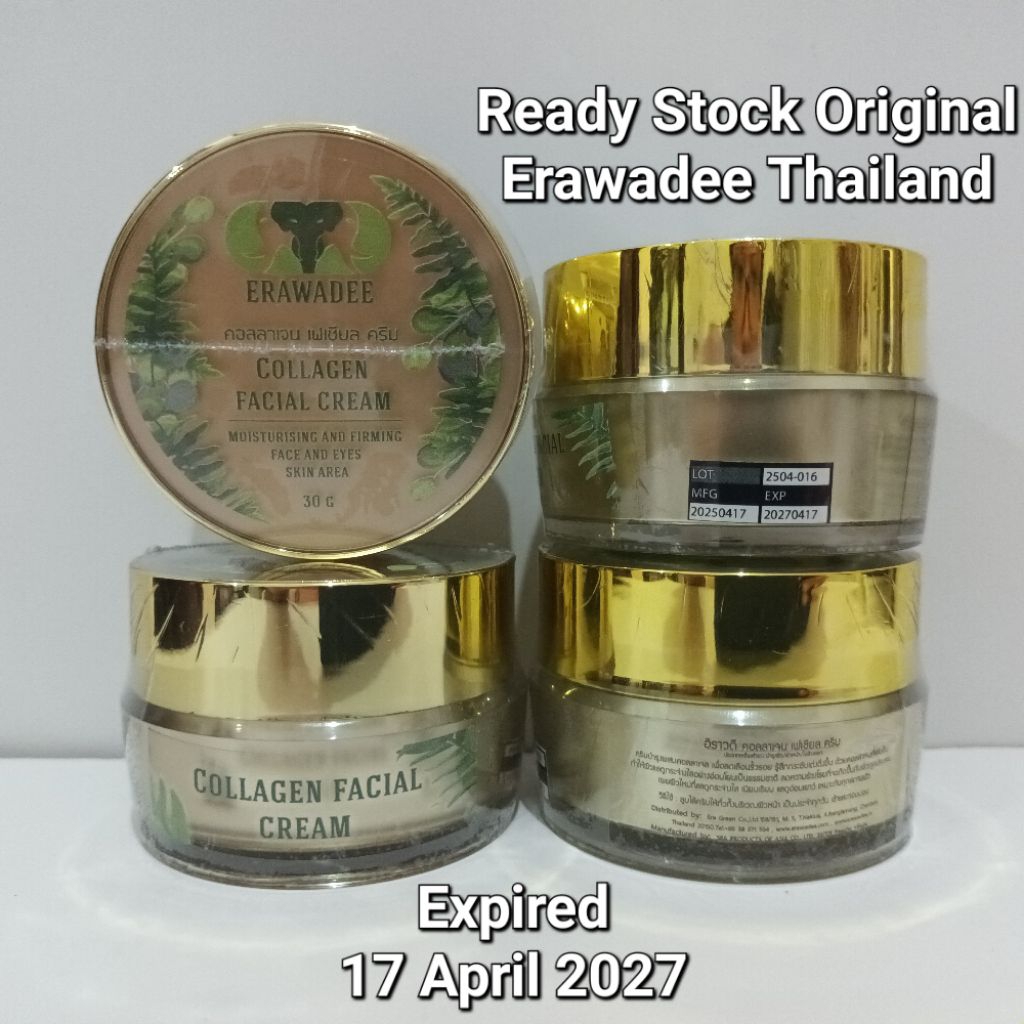 Erawadee Collagen Facial Cream Original Thailand