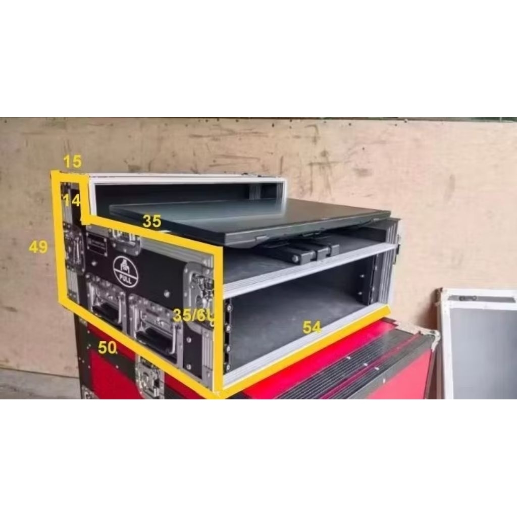 Hardcase komputer+monitor 24"