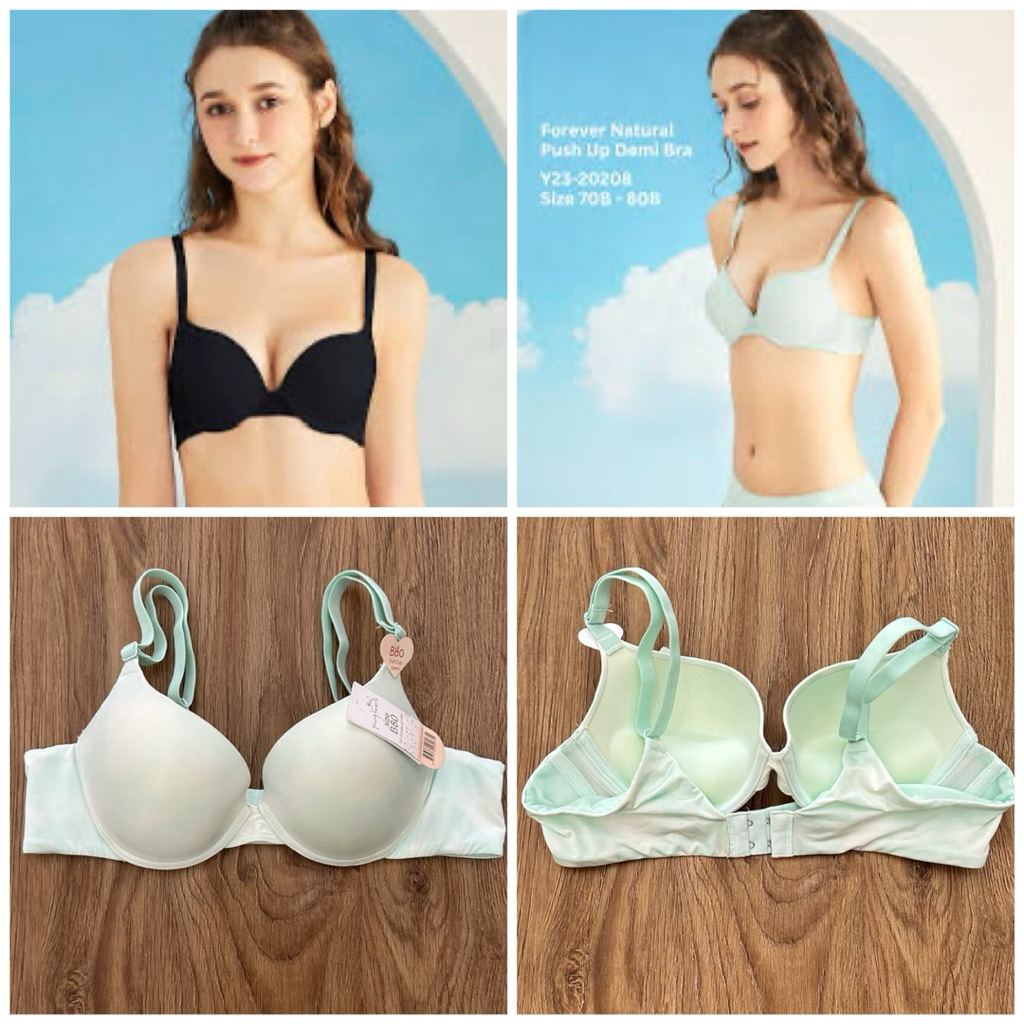Young hearts bra branded forever natural Y23-20208B