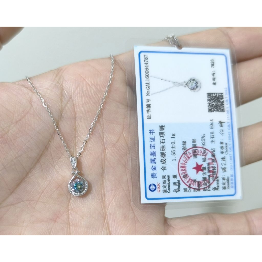kalung perak 925 asli