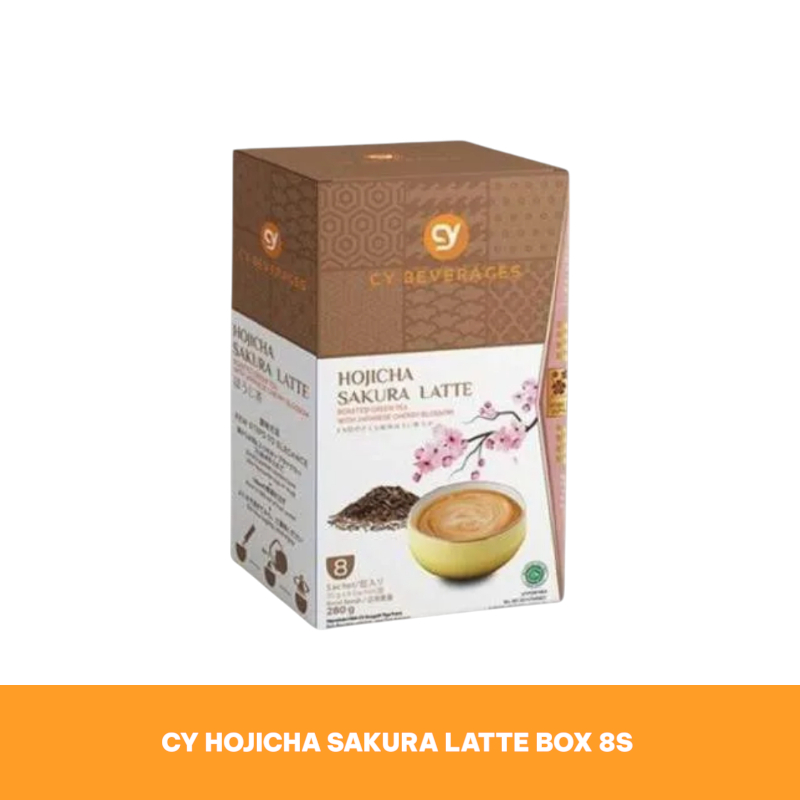 CY HOJICHA SAKURA LATTE BOX 8S