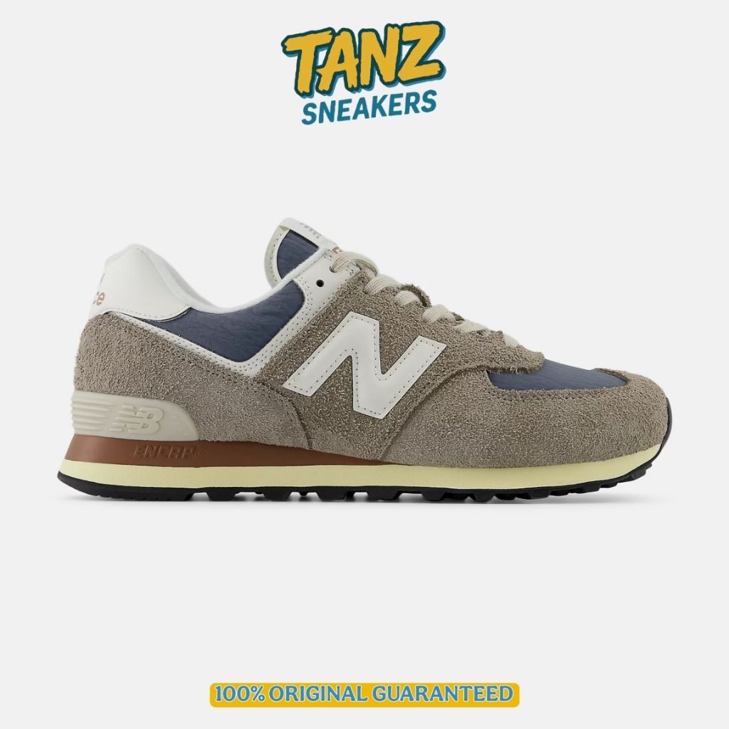 SEPATU SNEAKERS 574 ARID STONE U574WGN ORIGINAL BNIB RESMI