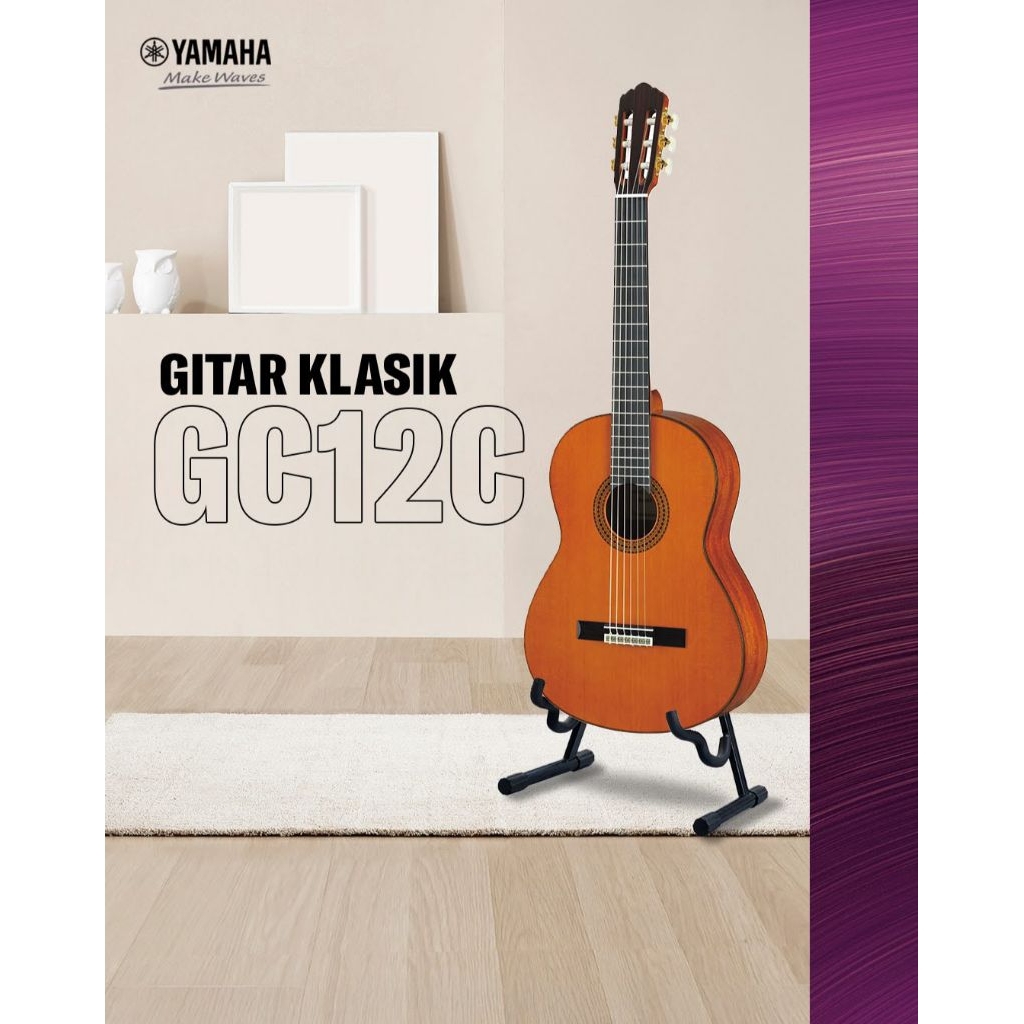 Gitar Yamaha GC12C Produk Original Ternama dan Pertama