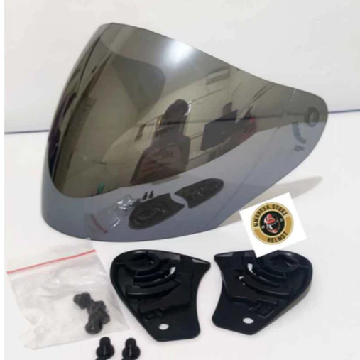 KACA HELM INK CENTRO HITAM/BENING PNP KYT DJ MARU / Kaca Helm Ink Centro