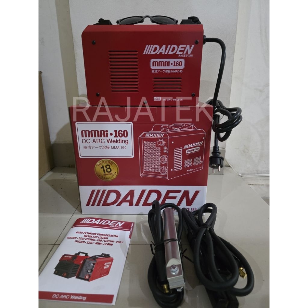TRAVO LAS DAIDEN MMAI 160/MESIN LAS DAIDEN MMAI 160/LAS INVERTER 160A
