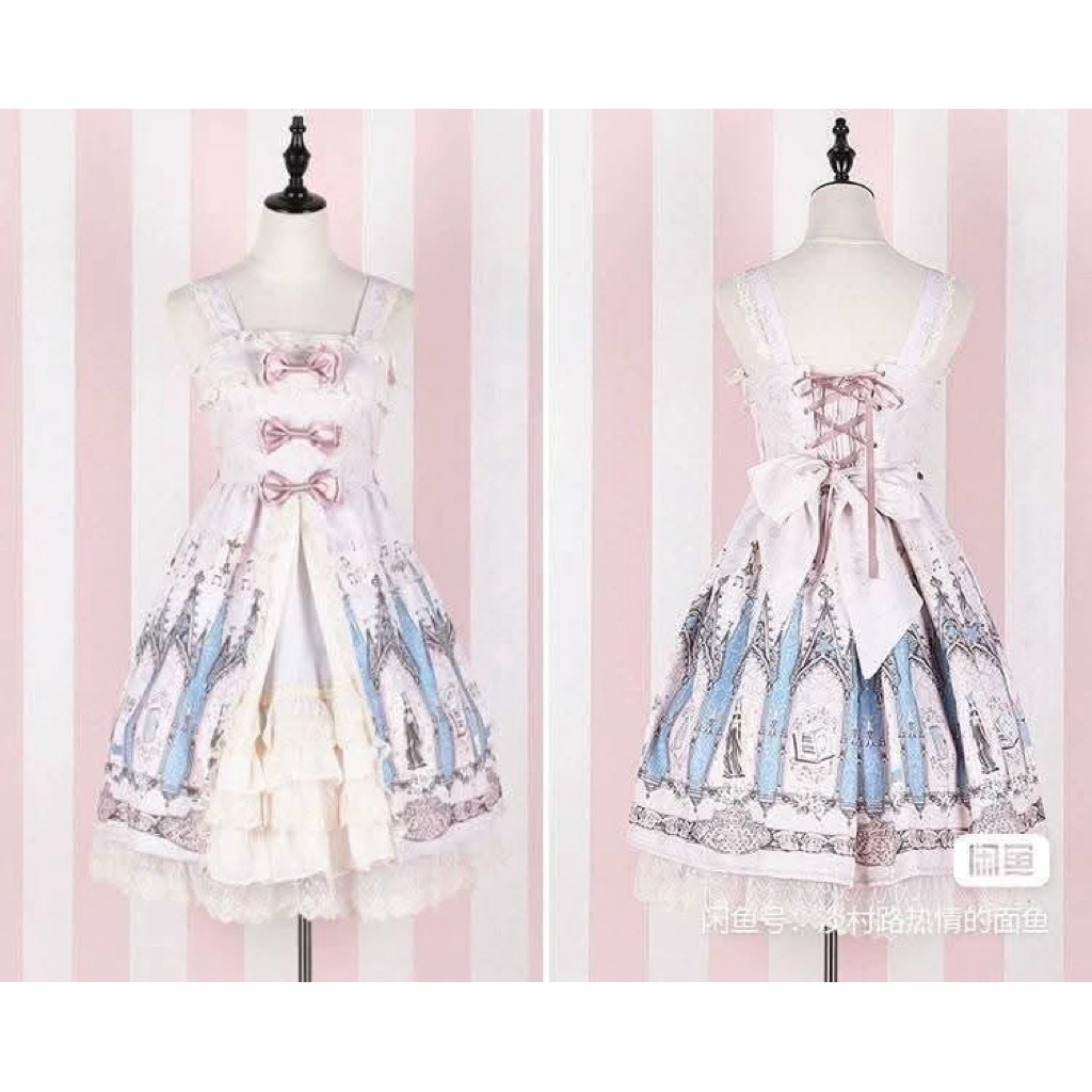Pink Castle Alice and The Pirates Lolita Pink Dress Fairytale Dress