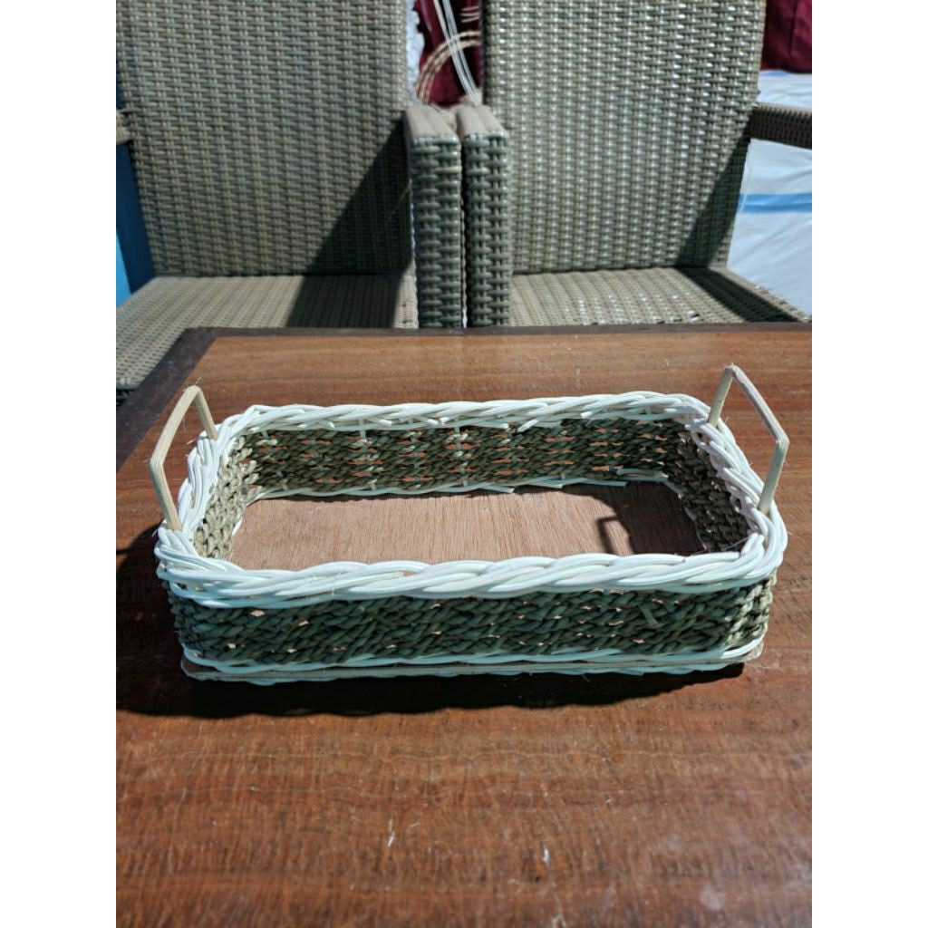 keranjang rotan/kranjang buah/parcel/keranjang mini