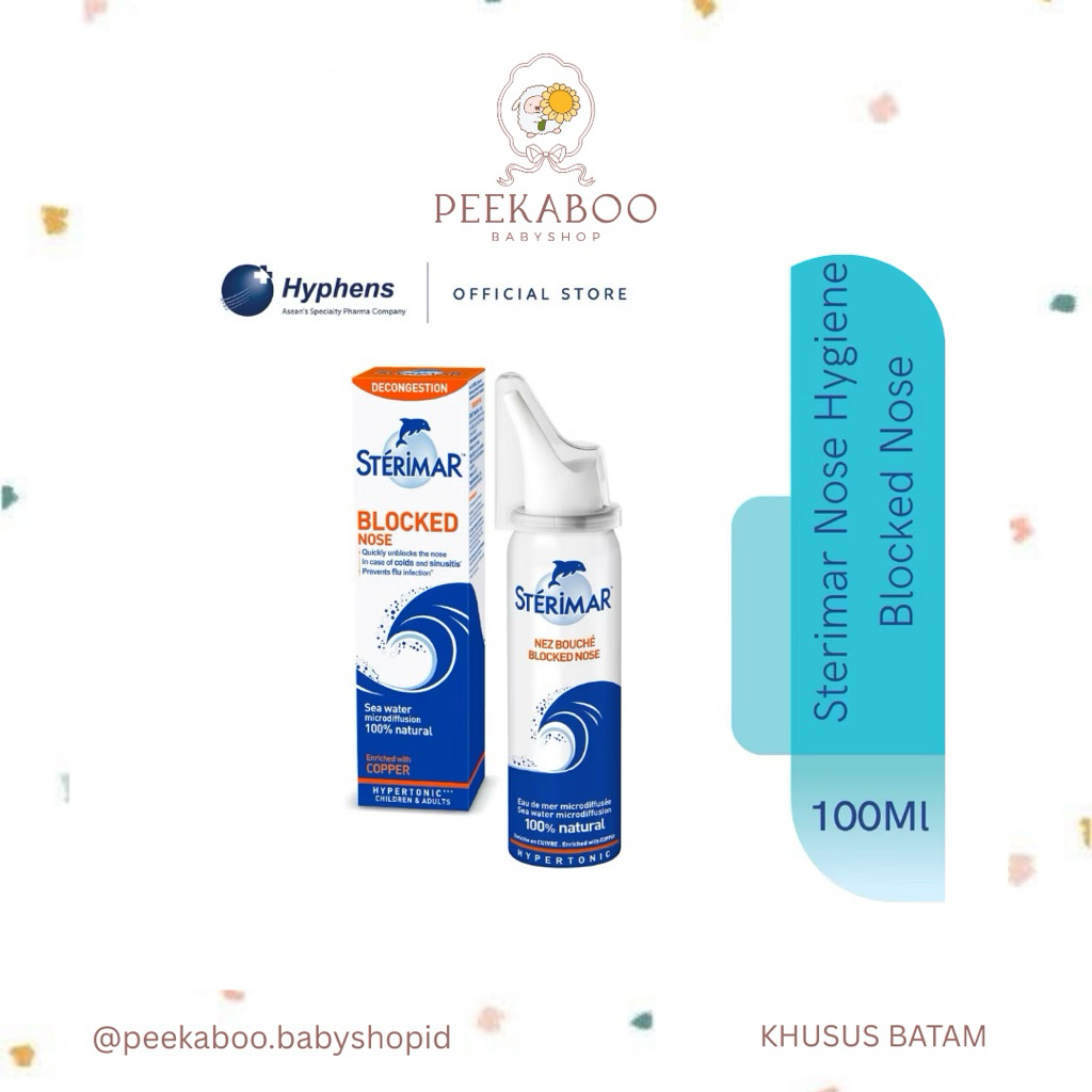 Sterimar Nose Hygiene Blocked Nose 100 Ml