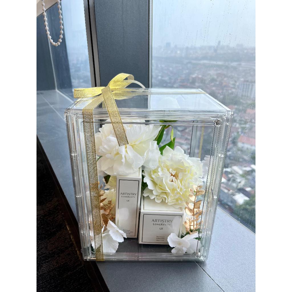 Custom order blooming pr package artificial