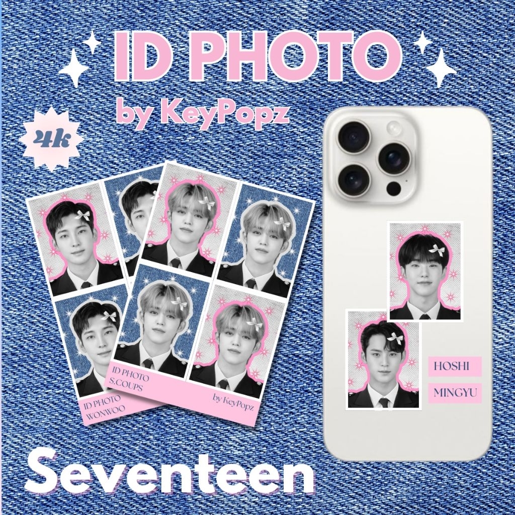 ID PHOTO Seventeen ID photo | Pas Photo deco by Keypopz