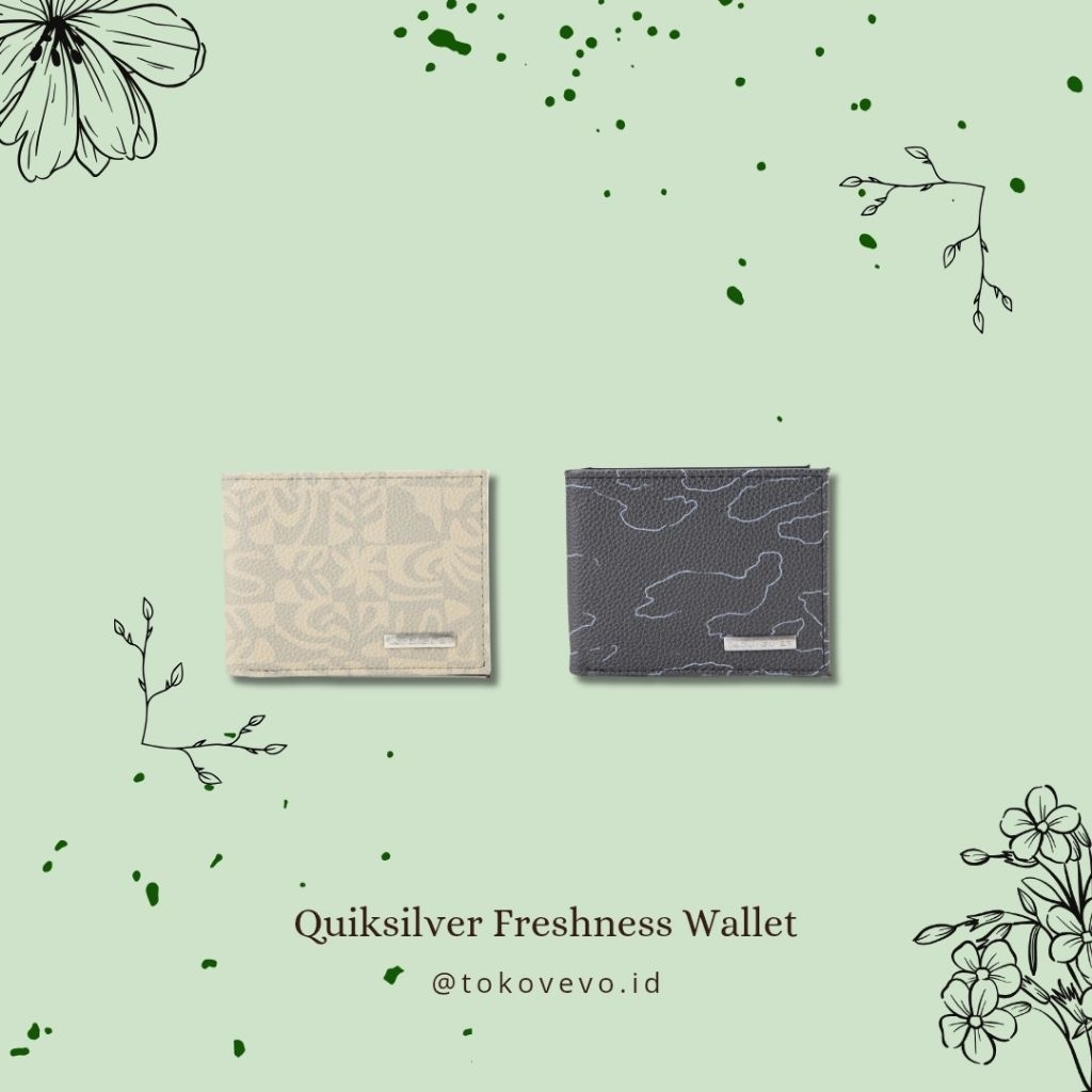 Dompet Quiksilver Original - Freshness | Dompet Pria
