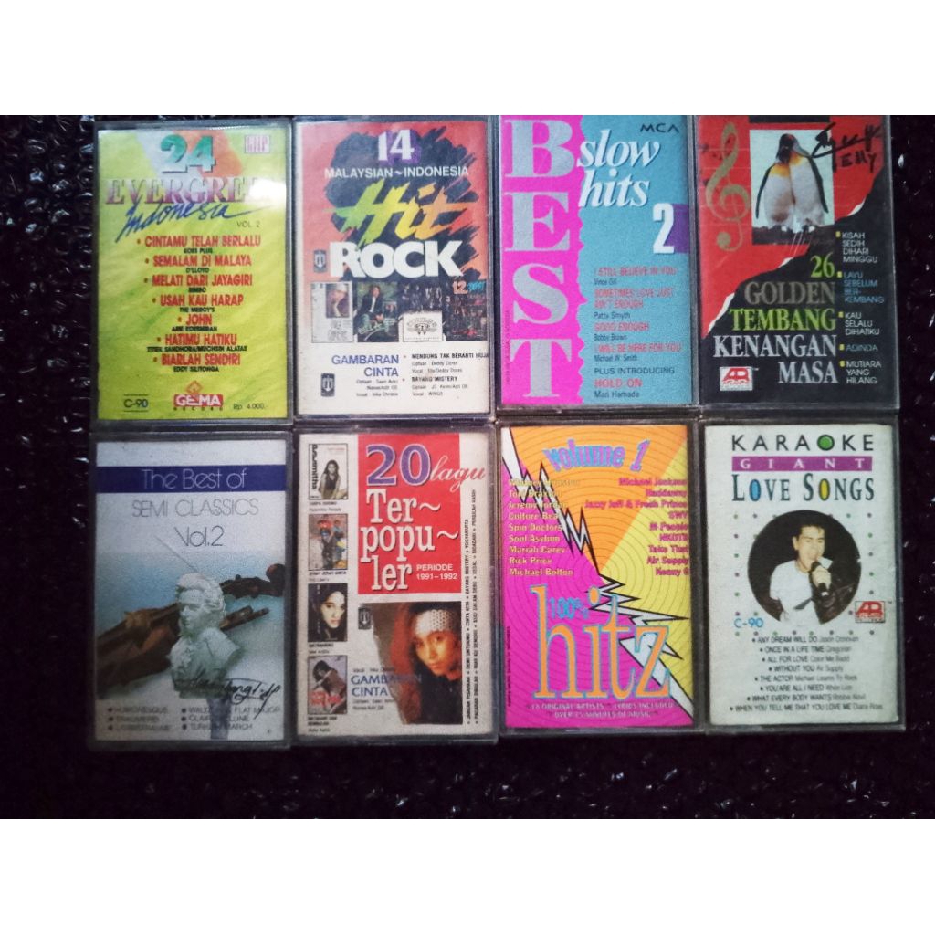 Kaset kompilasi Indonesia / Barat