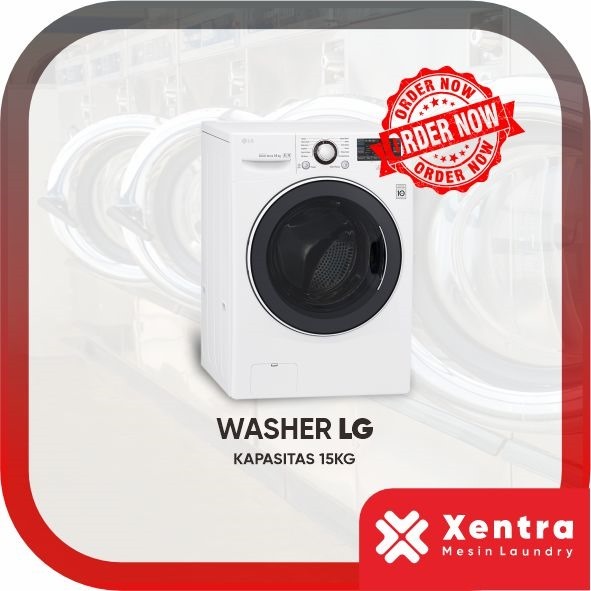 Mesin Cuci Front Loading LG 15 KG | Washer LG 15 KG