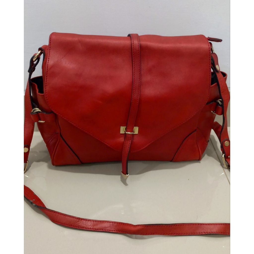 Sling bag Kulit Asli (Preloved)