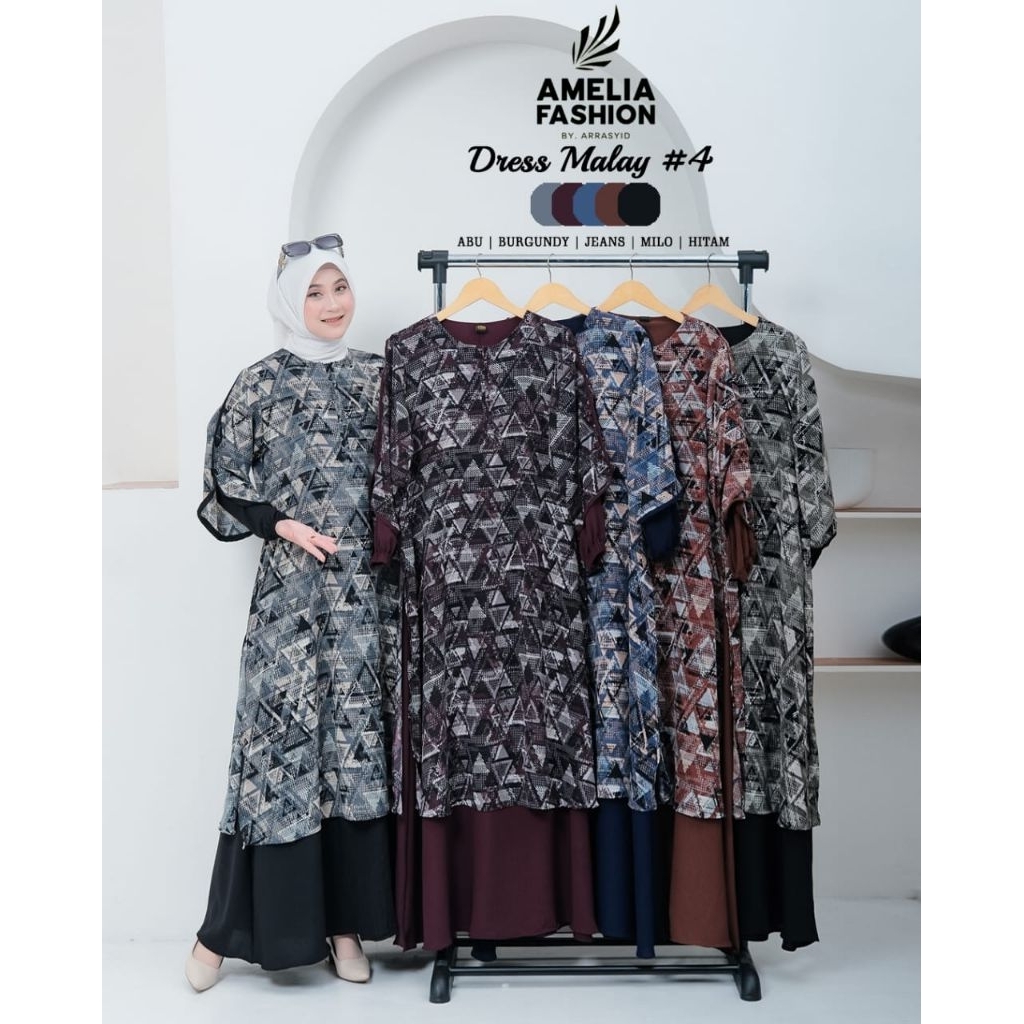 GAMIS MALAY ZULFA BY AMELIA/GAMIS ZULFA ORY AMELIA FASHION