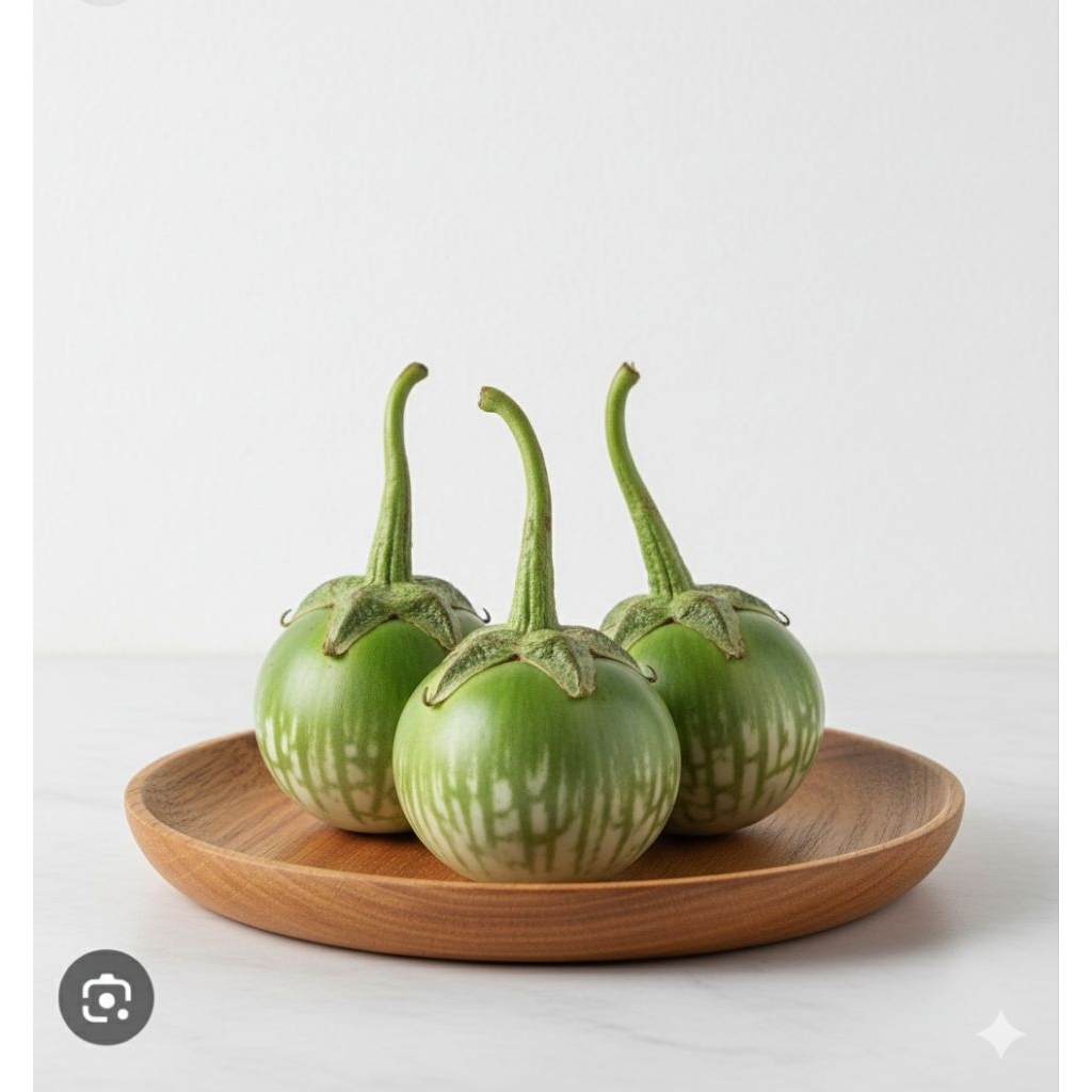 Terong Bulat / Terong Lalap 1kg @PasarKota