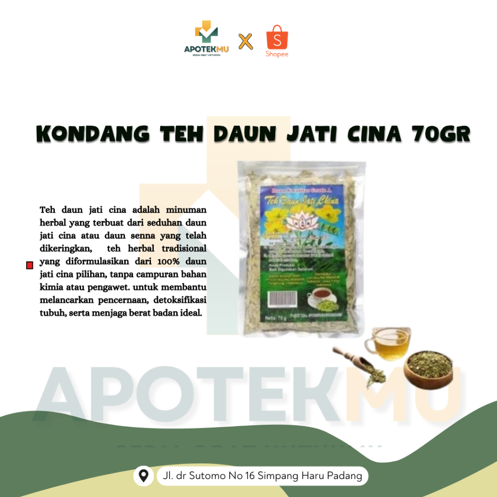 

KONDANG TEH DAUN JATI CINA 70GR