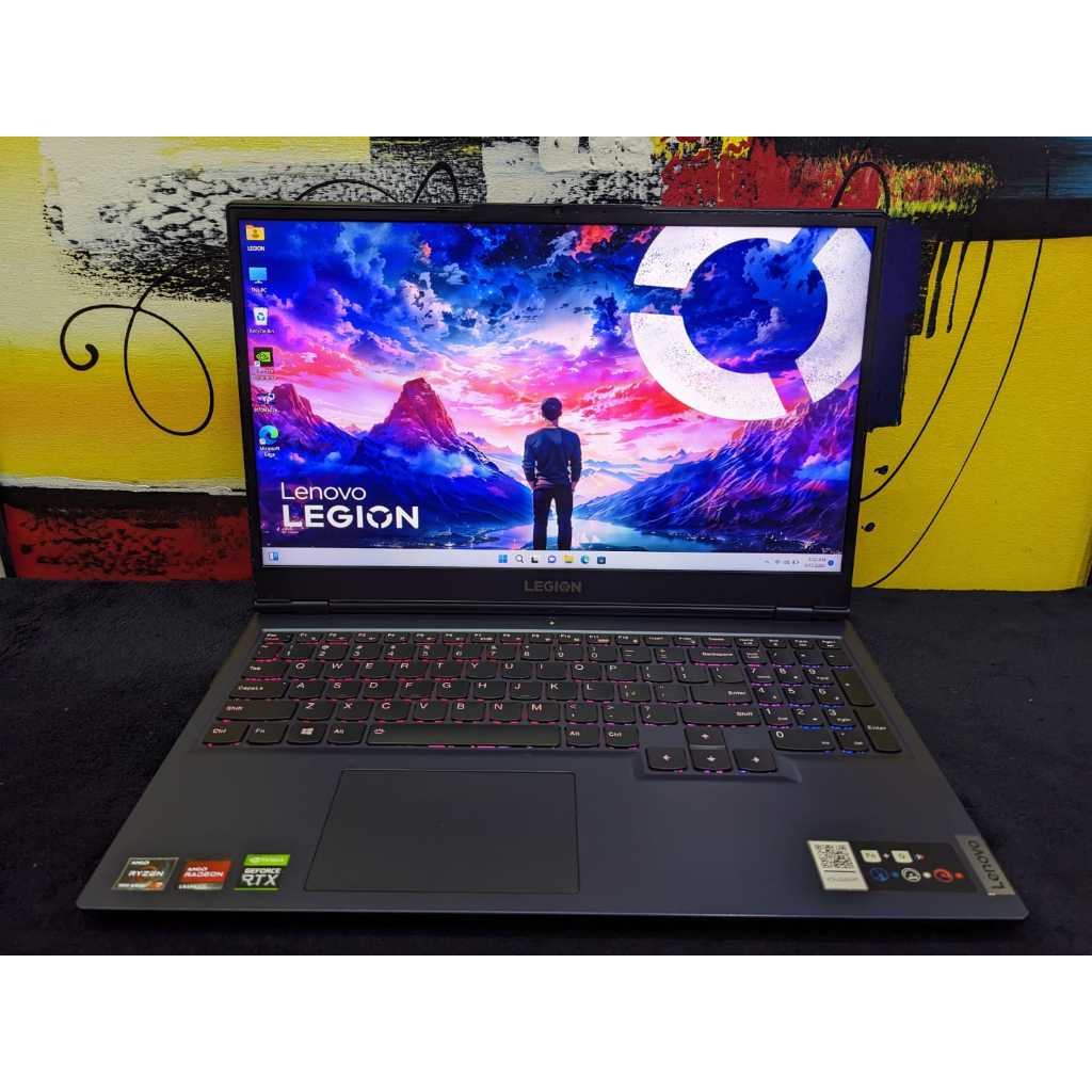 Laptop Lenovo Legion 5 Ryzen 7 5800H 16/512 RTX 3060 mulus