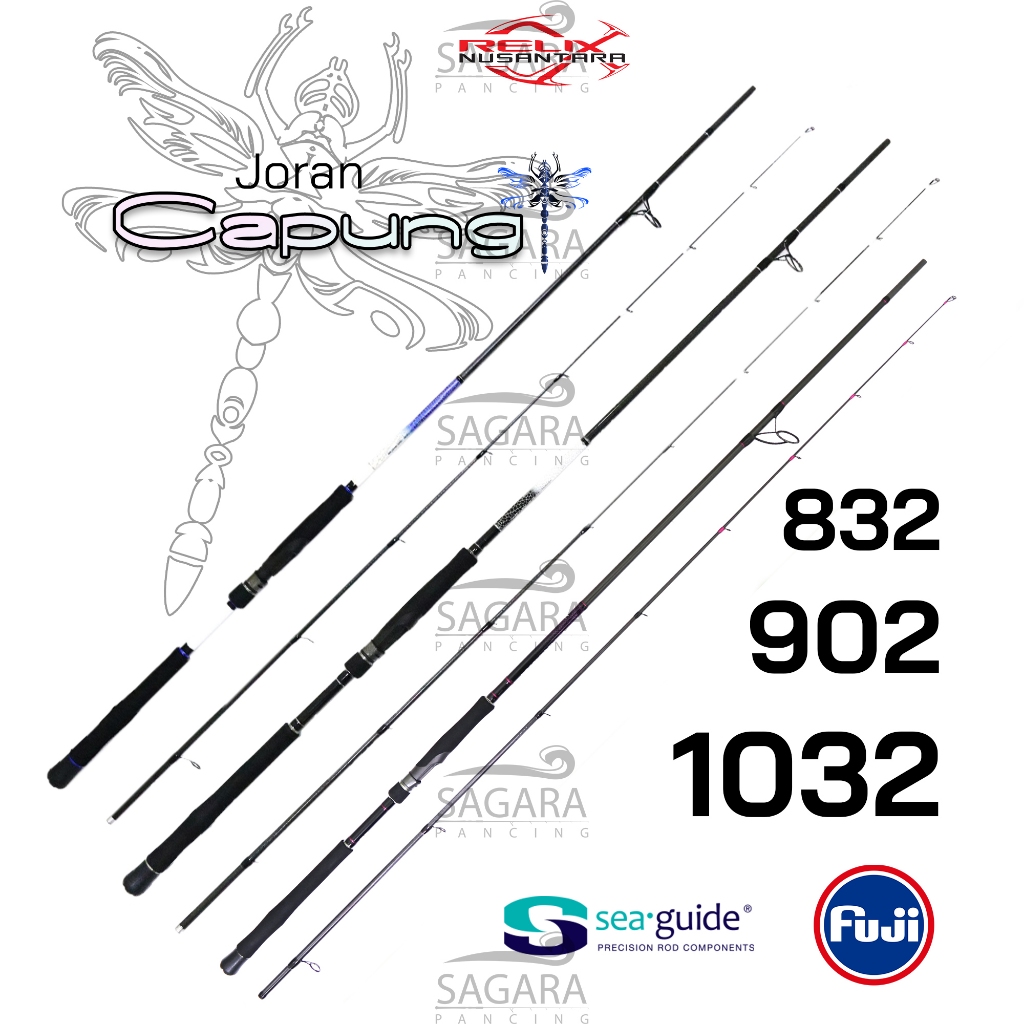 Joran Capung 832 | Capung 902 | Capung 1032 Joran Pinggiran Joran Relix Nusantara