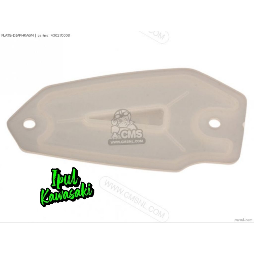 plat tahanan karet master rem er6n er6 er6f original