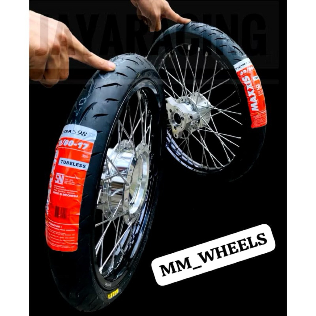 VELG  RING 17, 160-140 + BAN MAXXIS CACING, NMAX, AEROX, PCX 150, PCX 160, VARIO 160, BEAT, SCOOPY